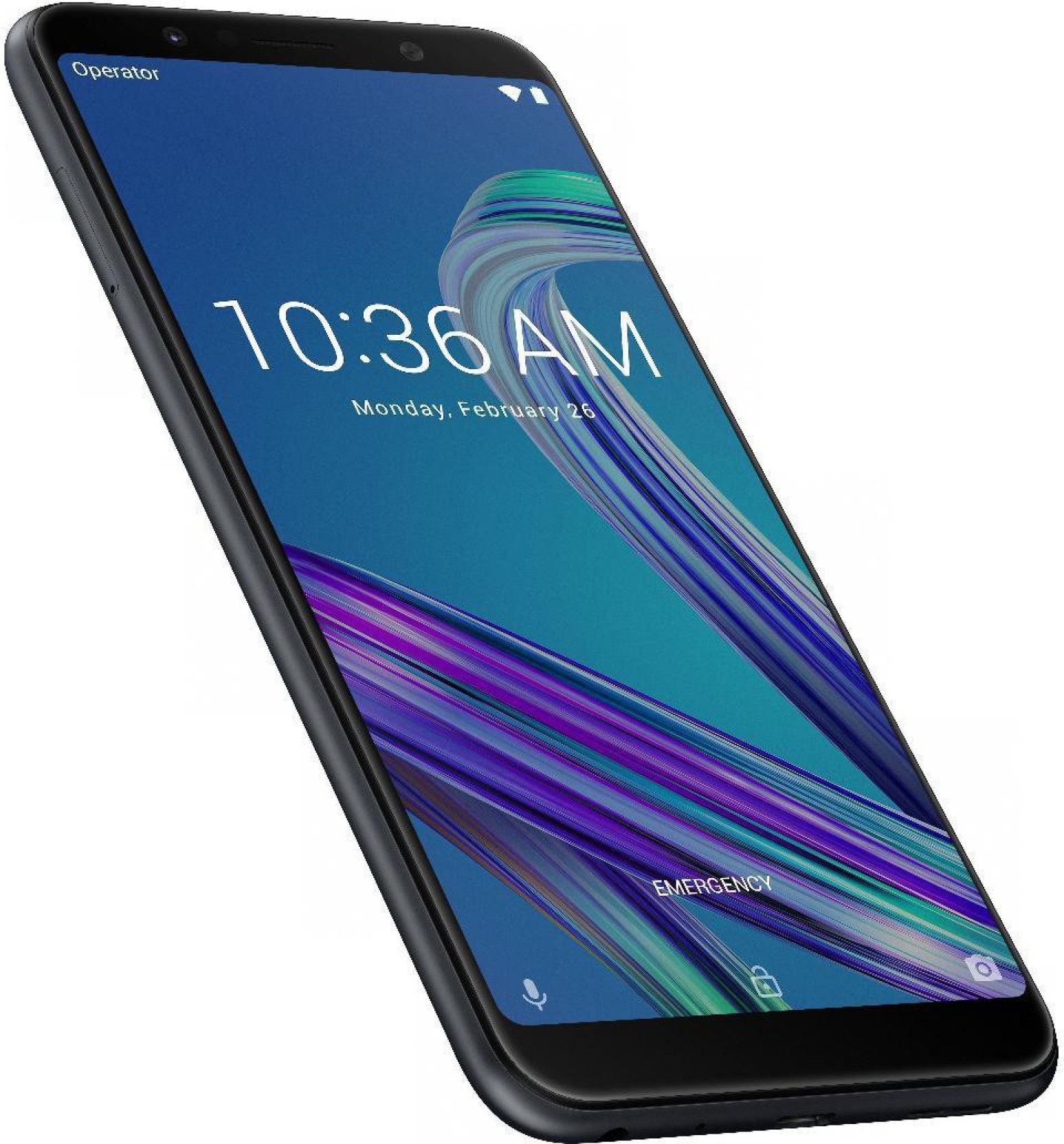 Shantime Custodia Portafoglio In Pelle PU Per Asus Zenfone Max Pro M1 (ZB601KL) – Con Slot Carte E Supporto